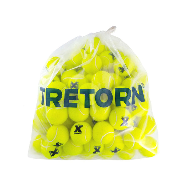 Tretorn Micro-X Tennisbälle (Einfarbig gelb- 72 Bälle)