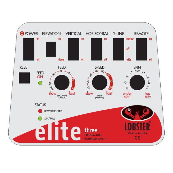 Elite 3 mit einer Fernbedienung mit 10 Funktionen