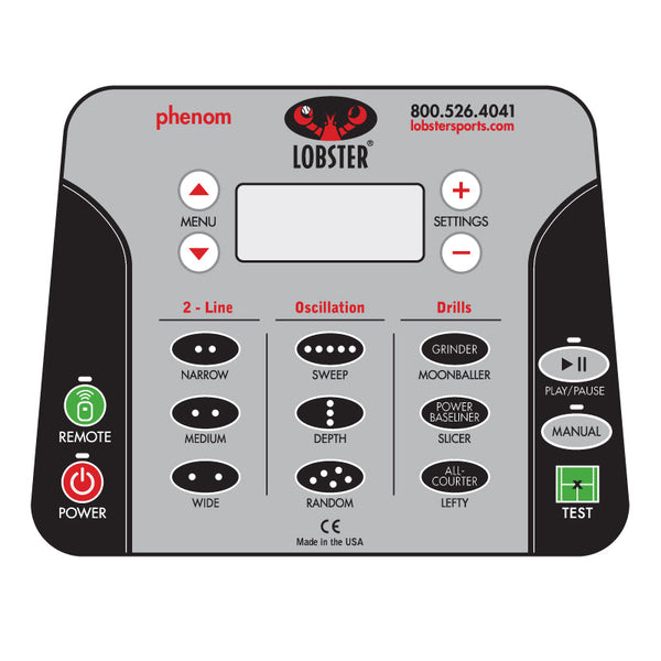 Phenom Fernbedienung mit einer Fernbedienung mit 20 Funktionen