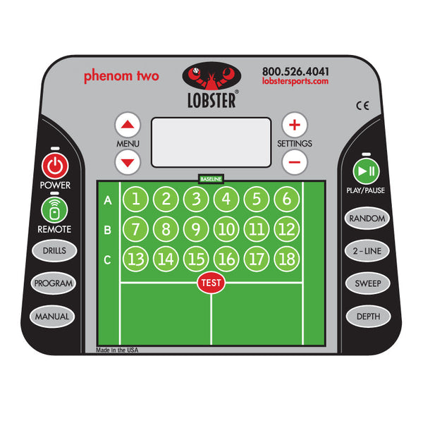 Phenom 2 Fernbedienung mit einer Fernbedienung mit 20 Funktionen