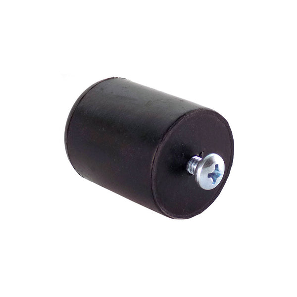 Schwarzer Ersatz-Gummifuß