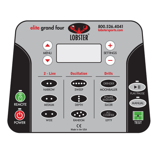 Elite Grand 4 mit einer Fernbedienung mit 20 Funktionen
